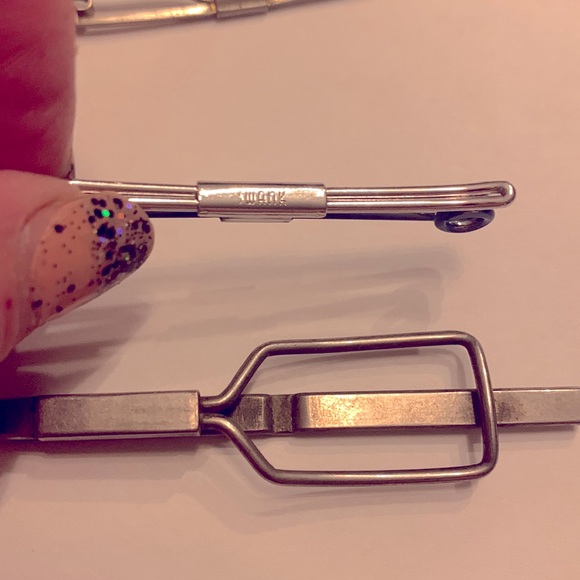 Vintage Men’s Jewelry Collection: 1 Collar Pin, 3 Collar. Bars, 1 Tie Bar - Picture 2 of 6